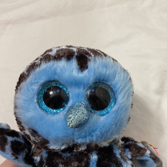 NWT Kid’s Ty Beanie Boos “Twiggy and Yago” Pink and Blue Owls. One size. - Picture 8 of 17